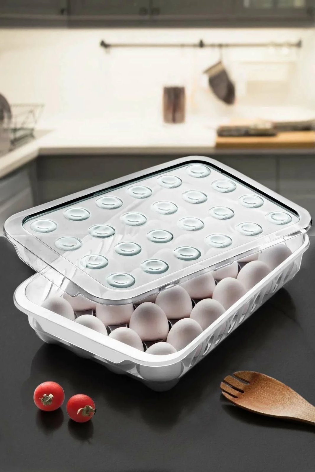 Mbajtës vezësh Hermia Concept, MCH10682, antracit & i zi, 33x22x7.5cm