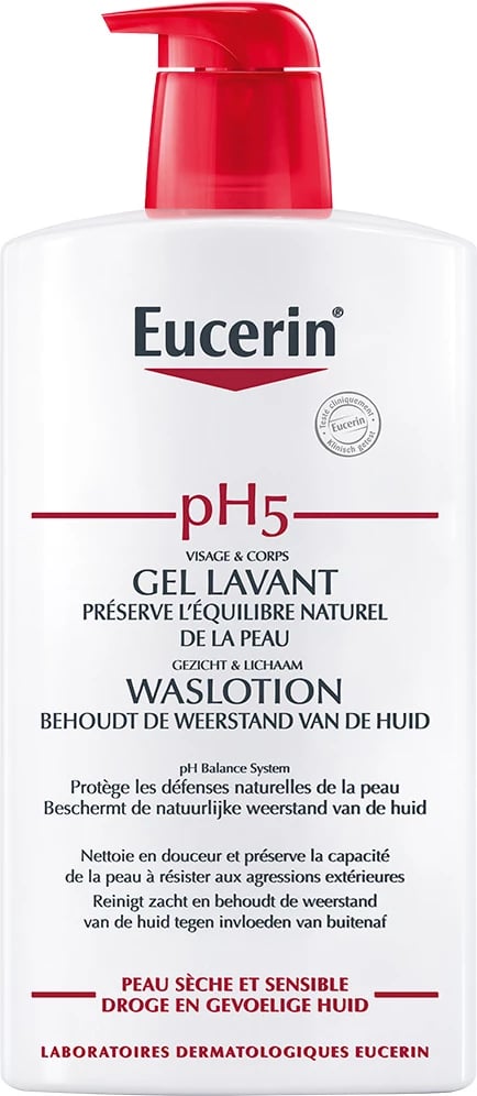 Xhel dushi Eucerin pH5 Gentle 1000ml