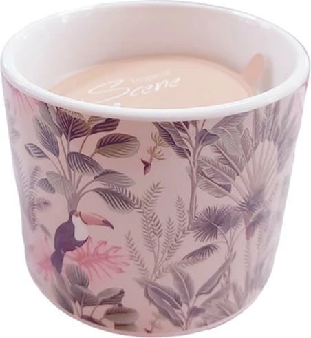 Qiri aromatik NEXT në kavanoz qeramike, Ø10.4xH8.5cm, krem-bardhë