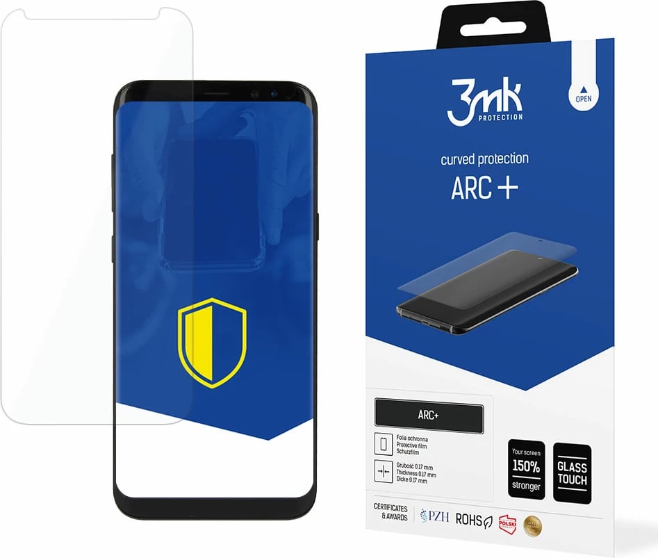 Folje mbrojtëse për ekran, 3mk Protection ARC+, për Samsung Galaxy S8 Plus, TPU