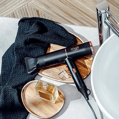 Tharëse flokësh Adler AD 2278, E zezë