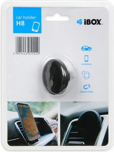 Mbajtëse për celular iBox H-8, e zezë Mbajtëse për celular iBox H-8, e zezë