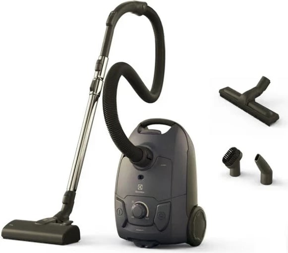 Fshesë me korent Electrolux EB51C2DB me qese, 3L, Gri