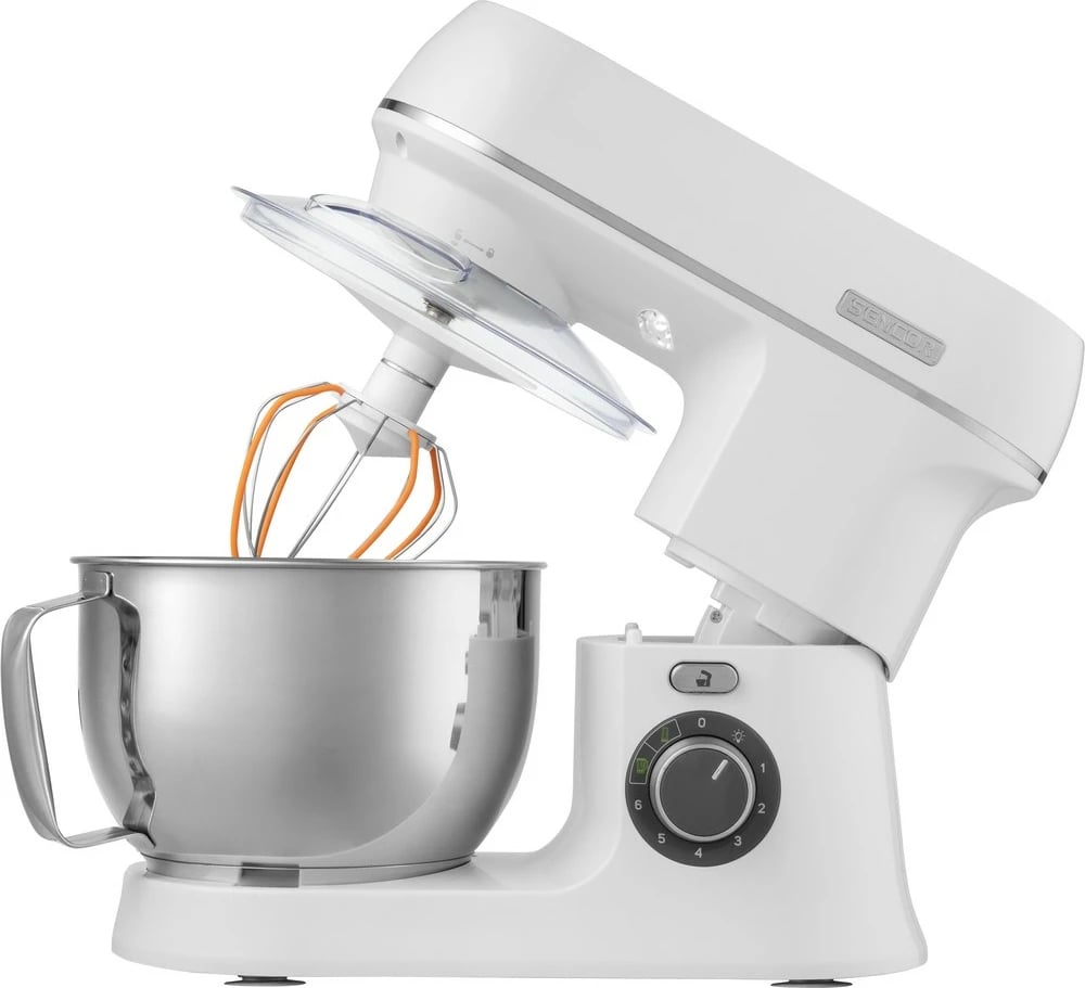Mikser për kuzhinë Robot Sencor STM 3750WH-EUE3, i bardhë Mikser për kuzhinë Robot Sencor STM 3750WH-EUE3, i bardhë