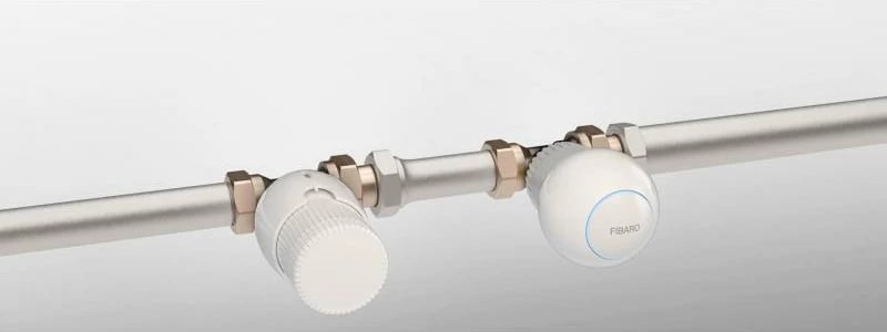 Kontrollor ngrohjeje për radiator, FIBARO Heat Controller FGT-001 (FGT001), smart termostatik, i bardhë