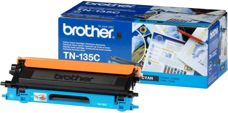 Toner Brother TN-135C, rendiment deri 4k faqe, Cyan