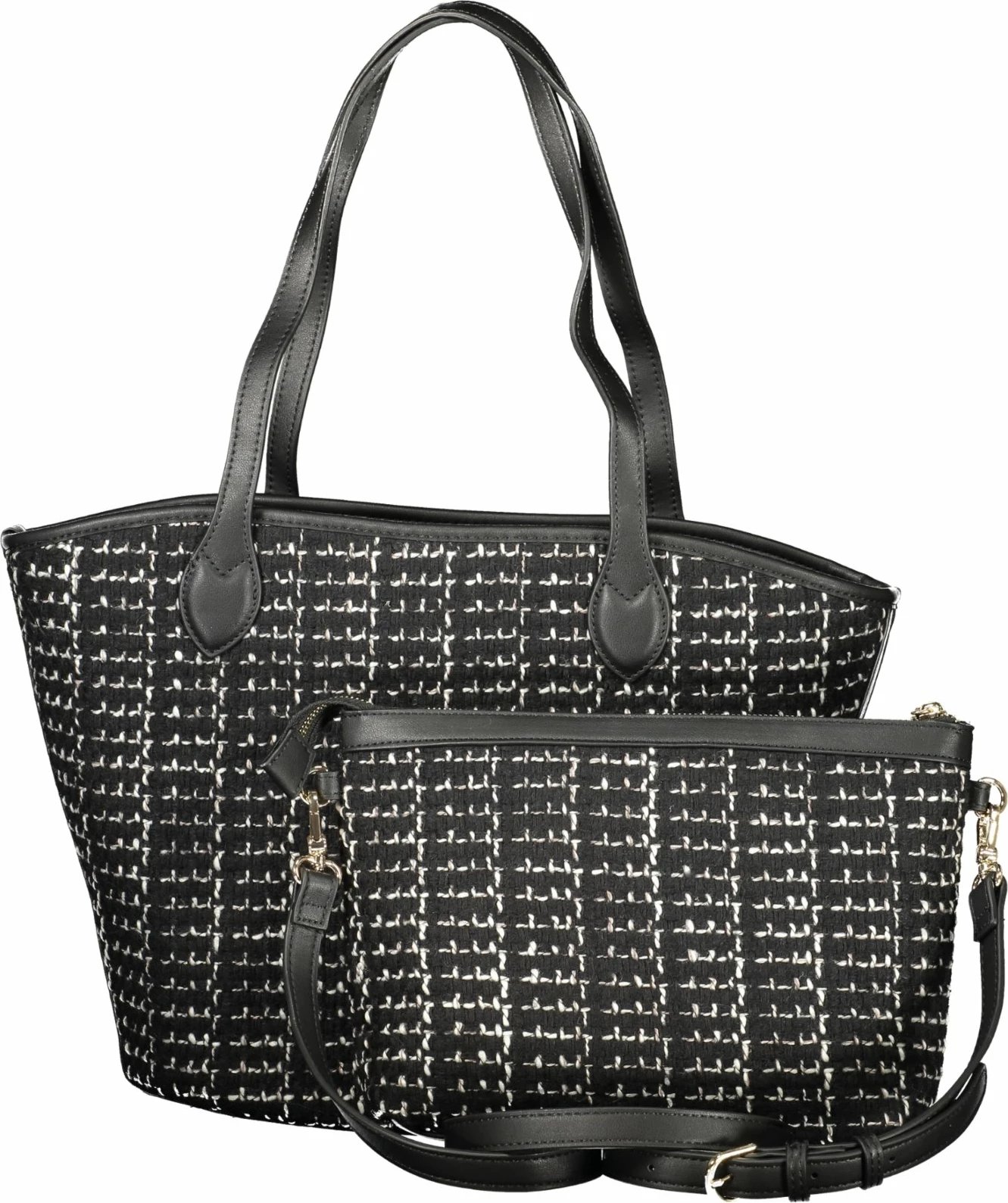 Çantë Valentino Bags bucket femra, e zezë