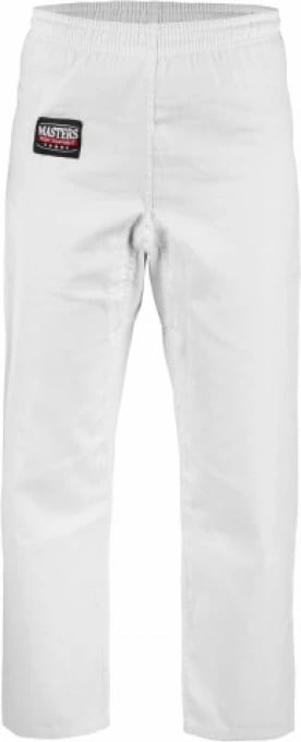 Kimono Karate Masters për Meshkuj, Femra dhe Fëmijë, i Bardhë - 9 oz, 150 cm