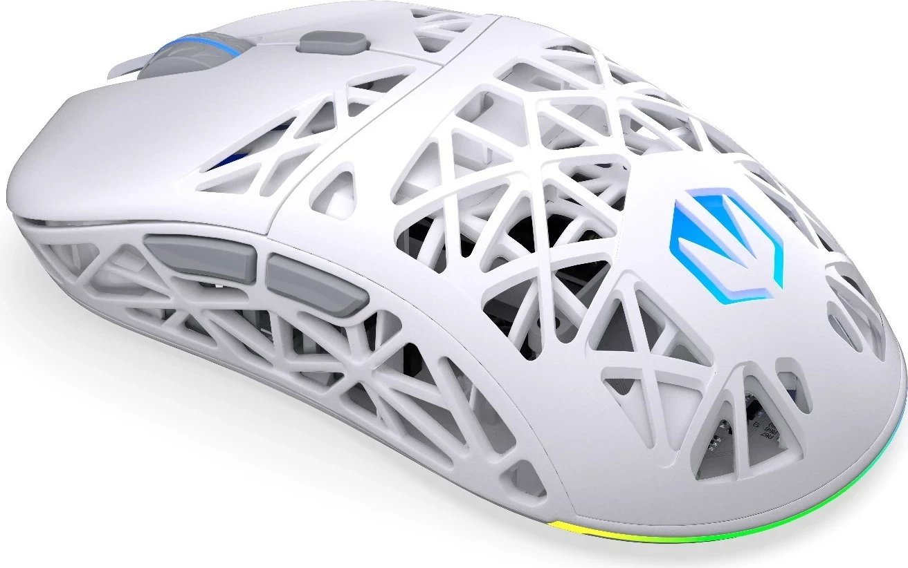 Maus gaming ENDORFY LIV Wireless Onyx White EY6A019, 12000 DPI, ARGB, i bardhë