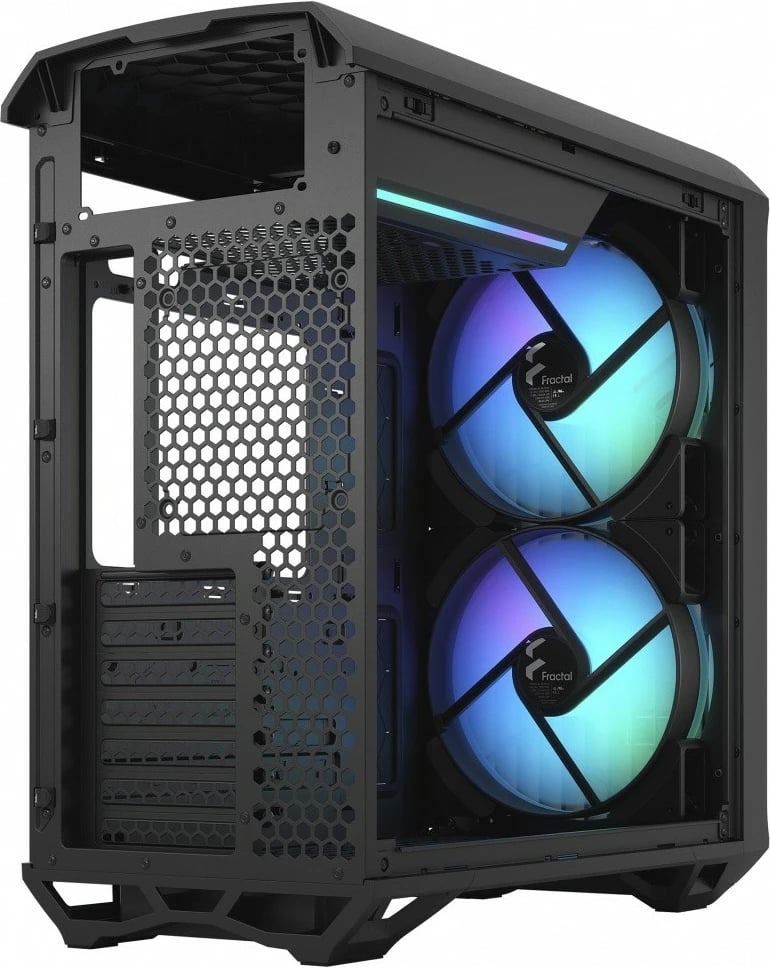 Kasë Fractal Design Torrent Compact RGB Black TG Light tint, Midi Tower, e zezë