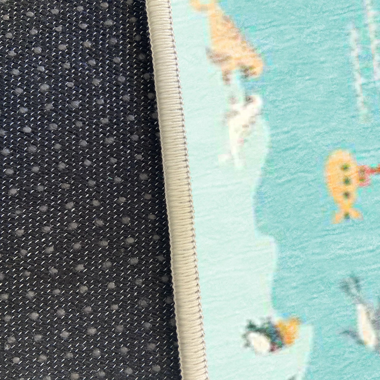 Qilim multikolor për fëmijë, hartë bote, Conceptum Hypnose, ELS577, 120x180cm