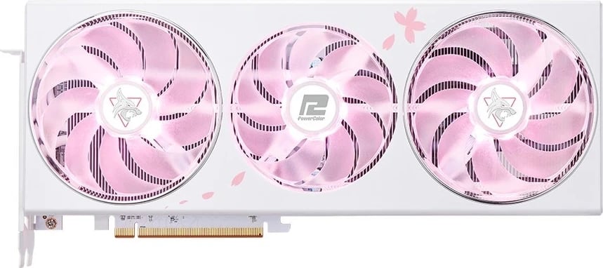 Kartelë grafike PowerColor Radeon RX 7800 XT Hellhound Sakura 16GB GDDR6, e bardhë Kartelë grafike PowerColor Radeon RX 7800 XT Hellhound Sakura 16GB GDDR6, e bardhë