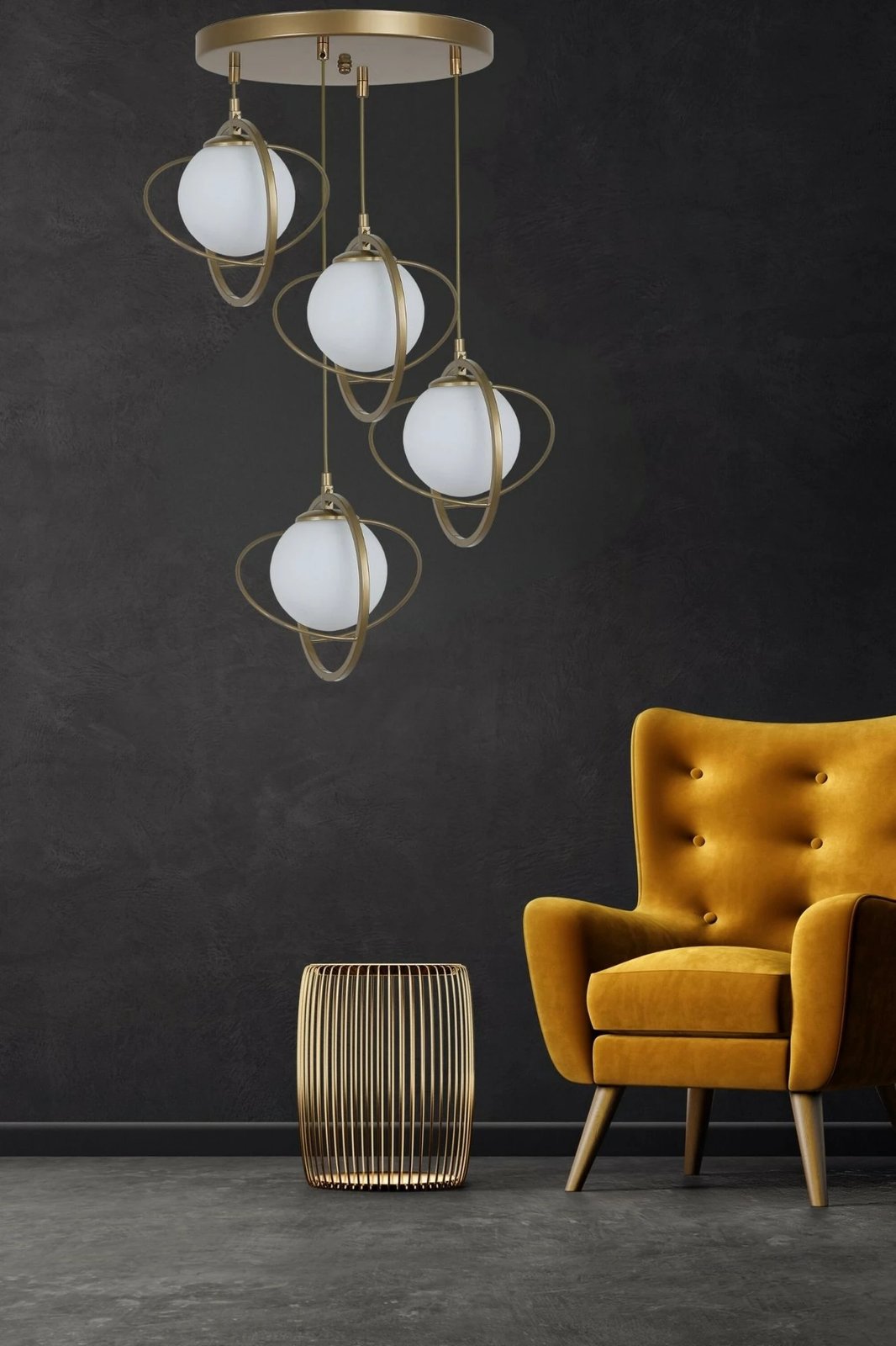 Llambë tavani Opviq, 8772-4, antike dhe e bardhë