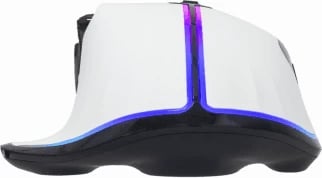 Maus Gaming White Shark,Marrok ,RGB, 12000dpi, i bardhë