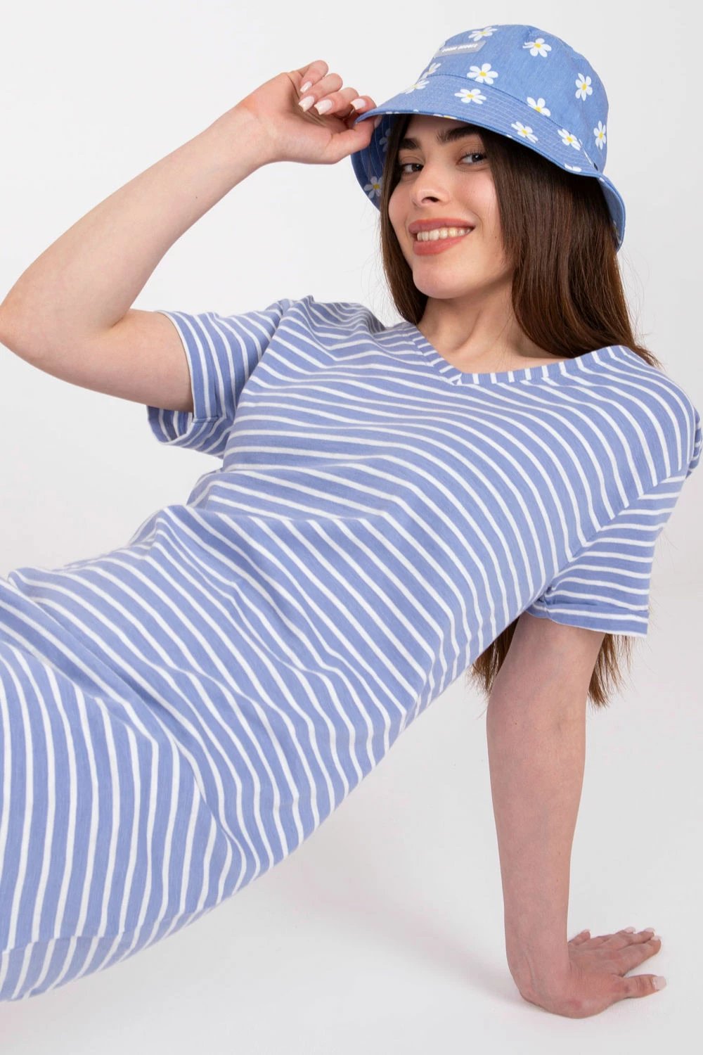 Fustan Stitch&Soul 168043, blu
