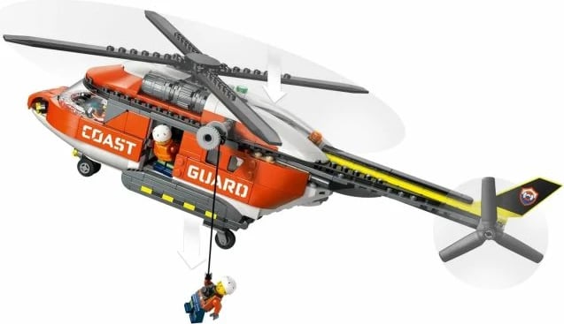 Lego set City për fëmijë, Coast Guard Helicopter
