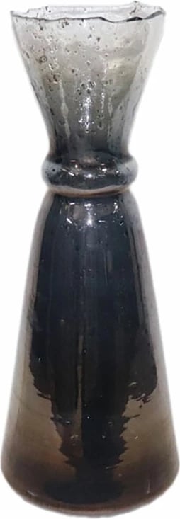 Vazo Among, qelq gri, 17x17x45cm