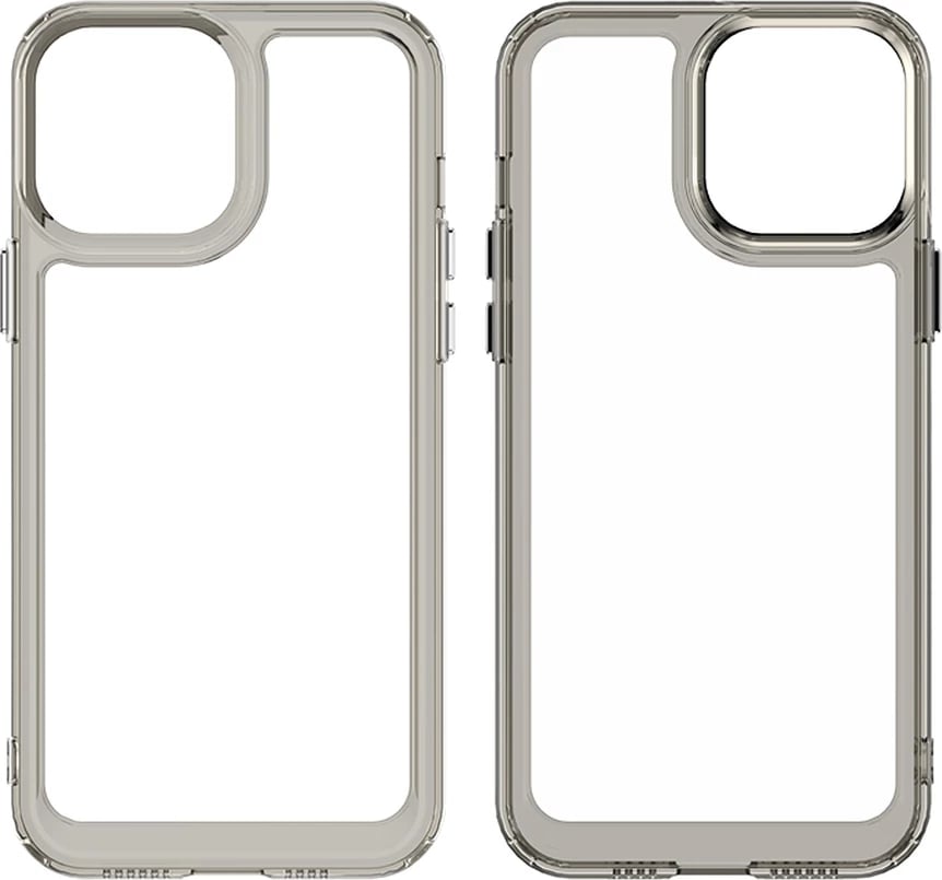 Mbështjellës Hurtel Outer Space Case për iPhone 12 Pro Max, hard cover me kornizë gel, Kuqe