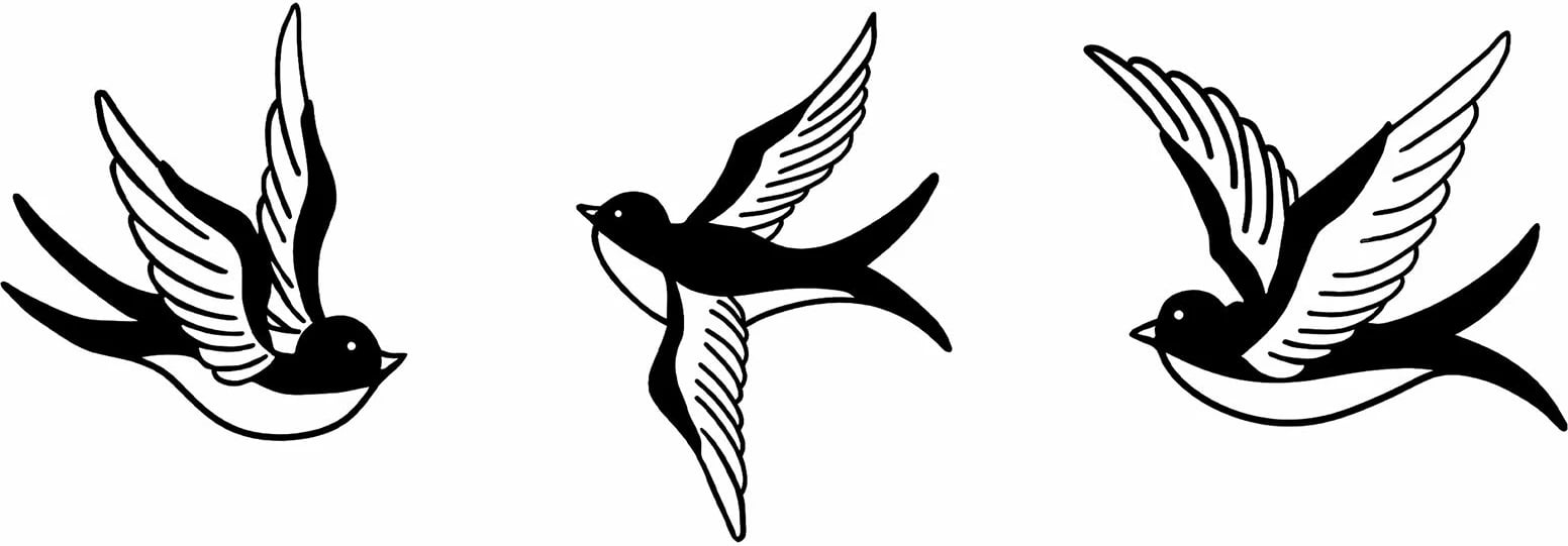 Aksesor dekorativ metalik për mur, Wallity, mal, 3 copë