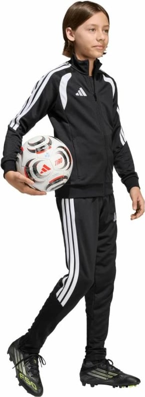 Pantallona sportive fëmijë adidas, të zeza