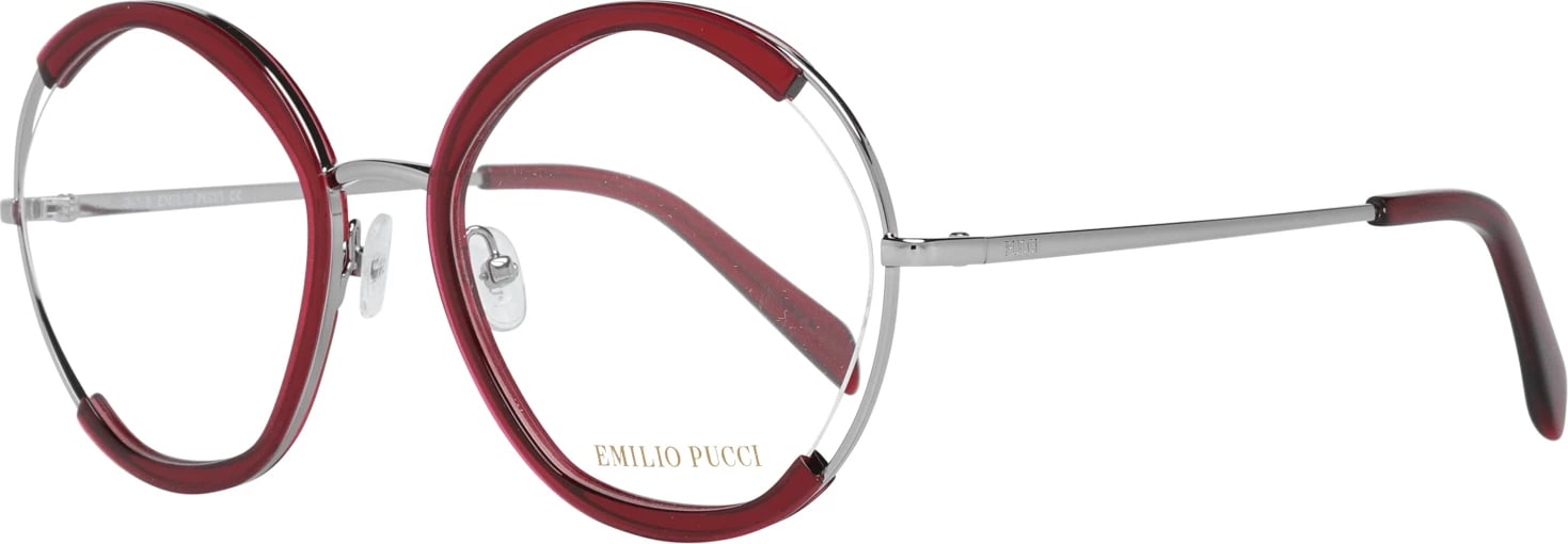 Kornizë optike për femra Emilio Pucci, e kuqe