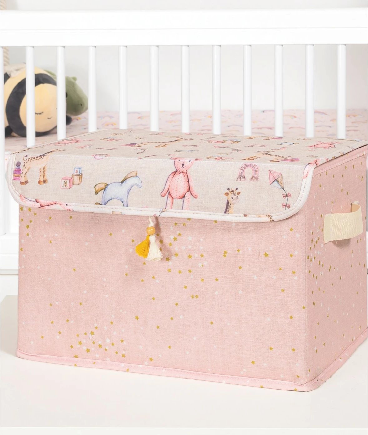 Shportë prej fletit, rozë, Aberto Design, KALS-04232