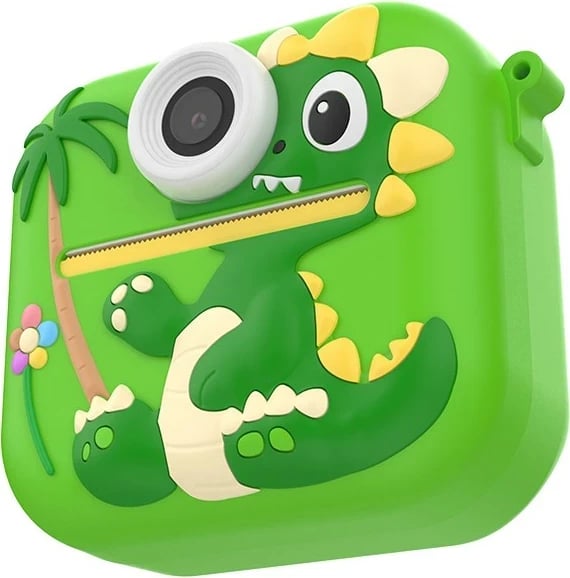 Aparat fotografik Tracer DinoCam, 48MP, printim i menjëhershëm, 13 aksesorë, bardhë