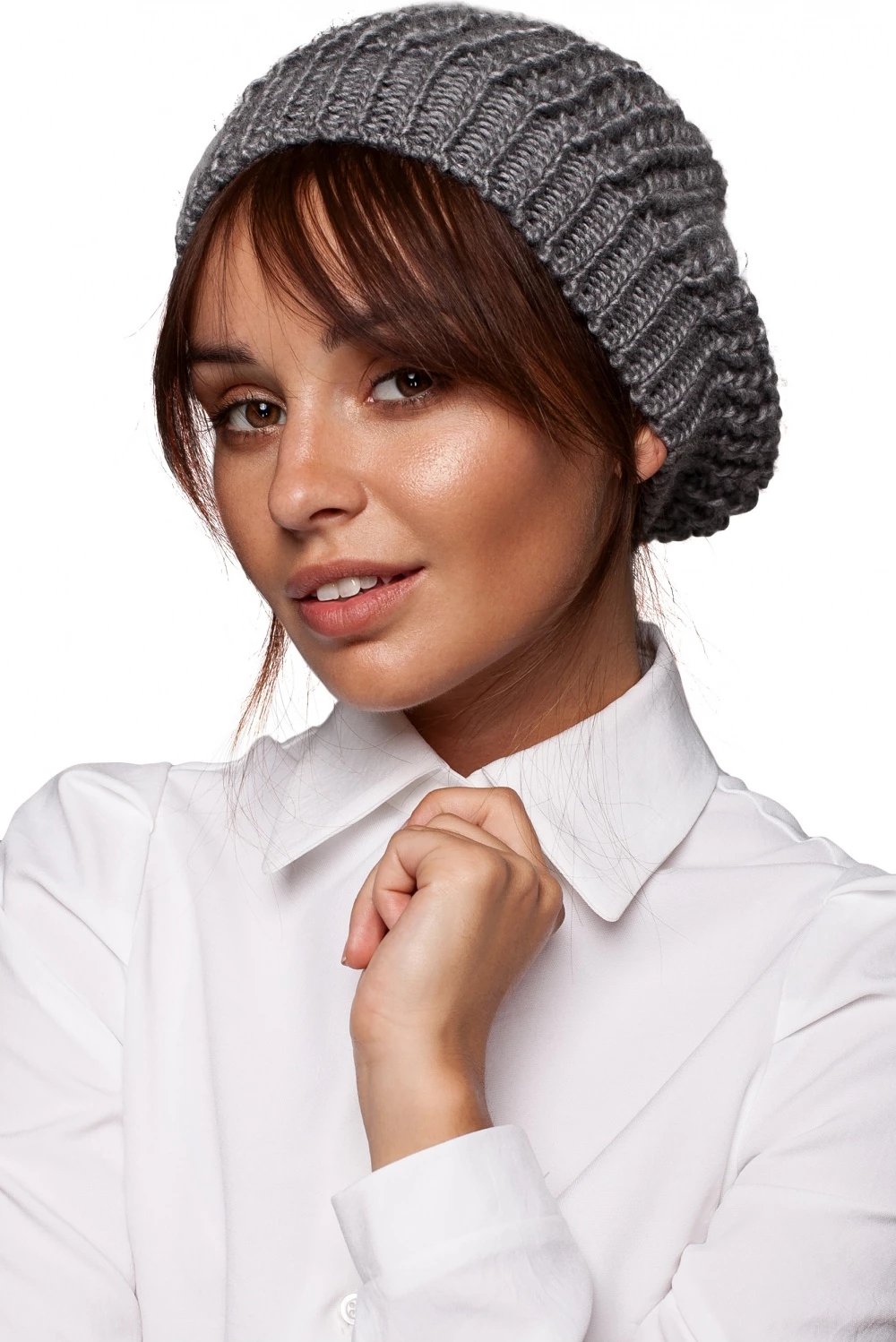 Beretë BE Knit, gri