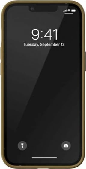 Mbështjellës Adidas OR Moulded PU për iPhone 13/13 Pro 6.1", bezhë-ari