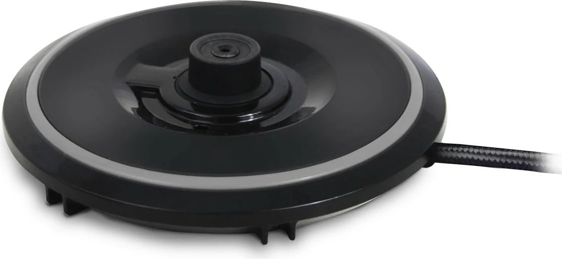 Hekur me avull wireless, Esperanza Satin, 2600 W, pllaka qeramike, depo uji 300 ml, zi/gri