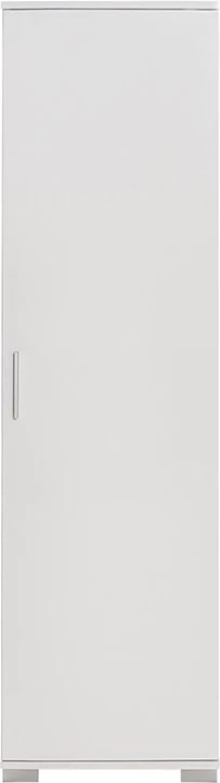 Dollap shumëfunksional Chad1, ngjyrë e bardhë me shkëlqim, 45x32x169cm