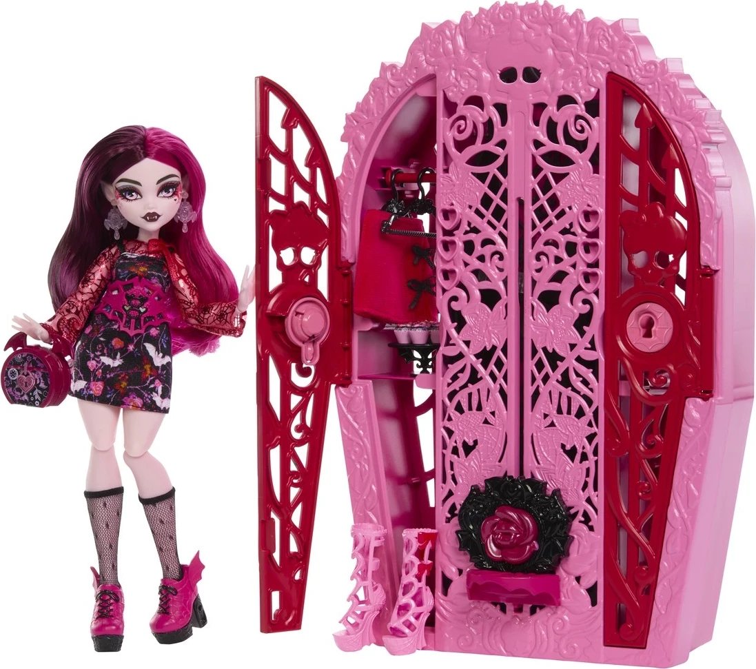 Lodër Monster High Skulltimate Secrets Draculaura, MATTEL, Multikolor