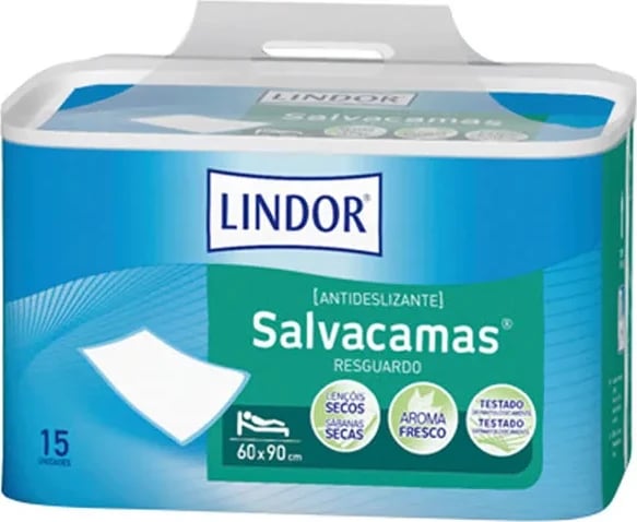 Mbrojtëse shtrati Lindor 60x90cm unisex, 15 copë