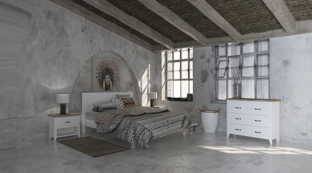 Pikturë dekorative Indian Girl, kanavacë, dru, 90x90x4cm