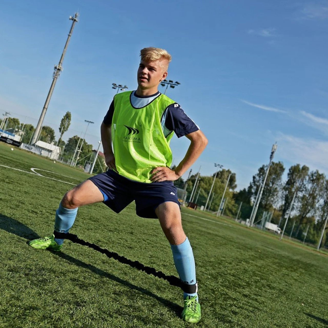 Marker futbolli Yakima Sport për meshkuj, e verdhë