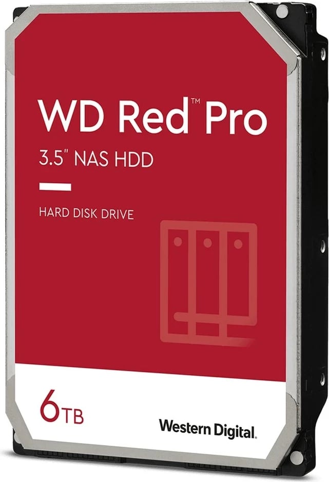 Hard disk Western Digital Red Pro 6 TB, 7200 RPM, 3.5", Serial ATA