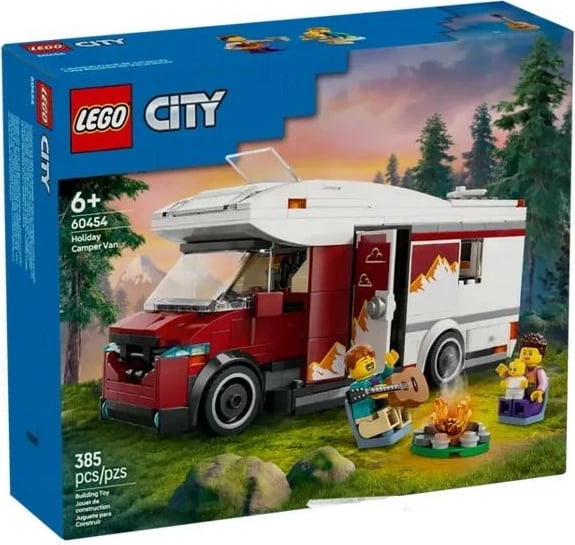 Set LEGO City Vacation Camper Full of Adventures 60454, 385 pjesë