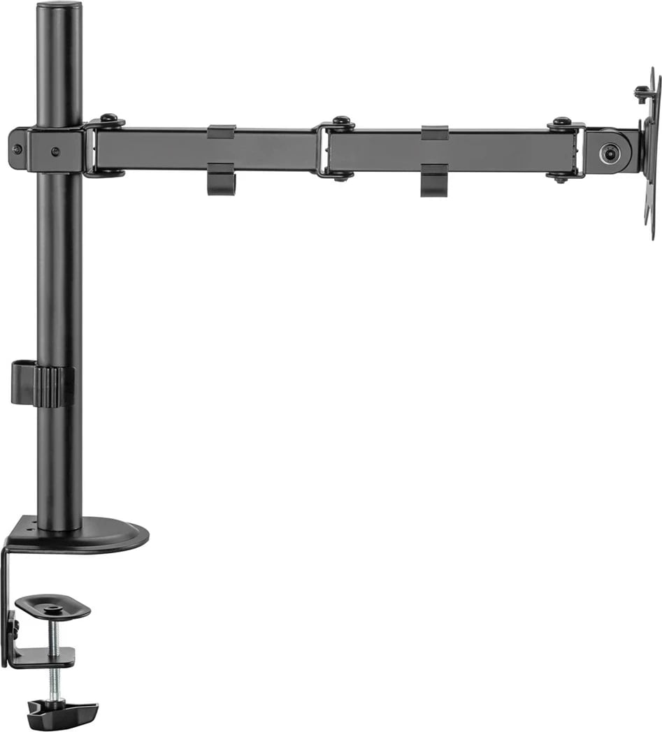 Mbajtëse tavoline për monitor Maclean MC-753N, krah i vetëm, 17-32", VESA 75x75/100x100, e zezë