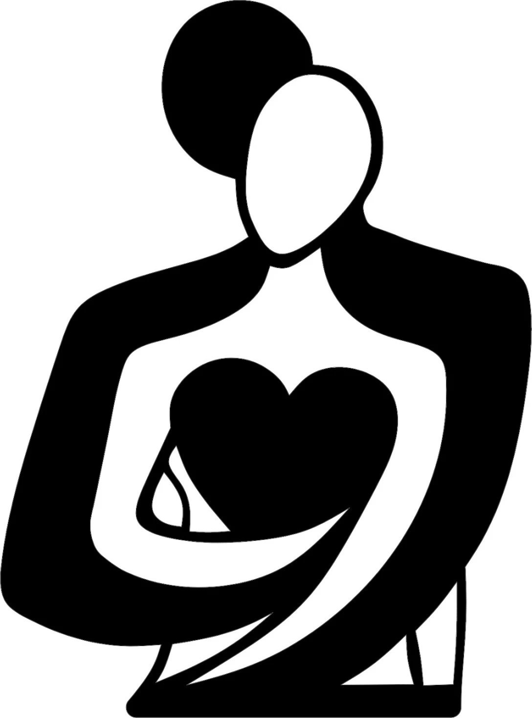 Aksesor dekorativ metalik për mur, Wallity, Love