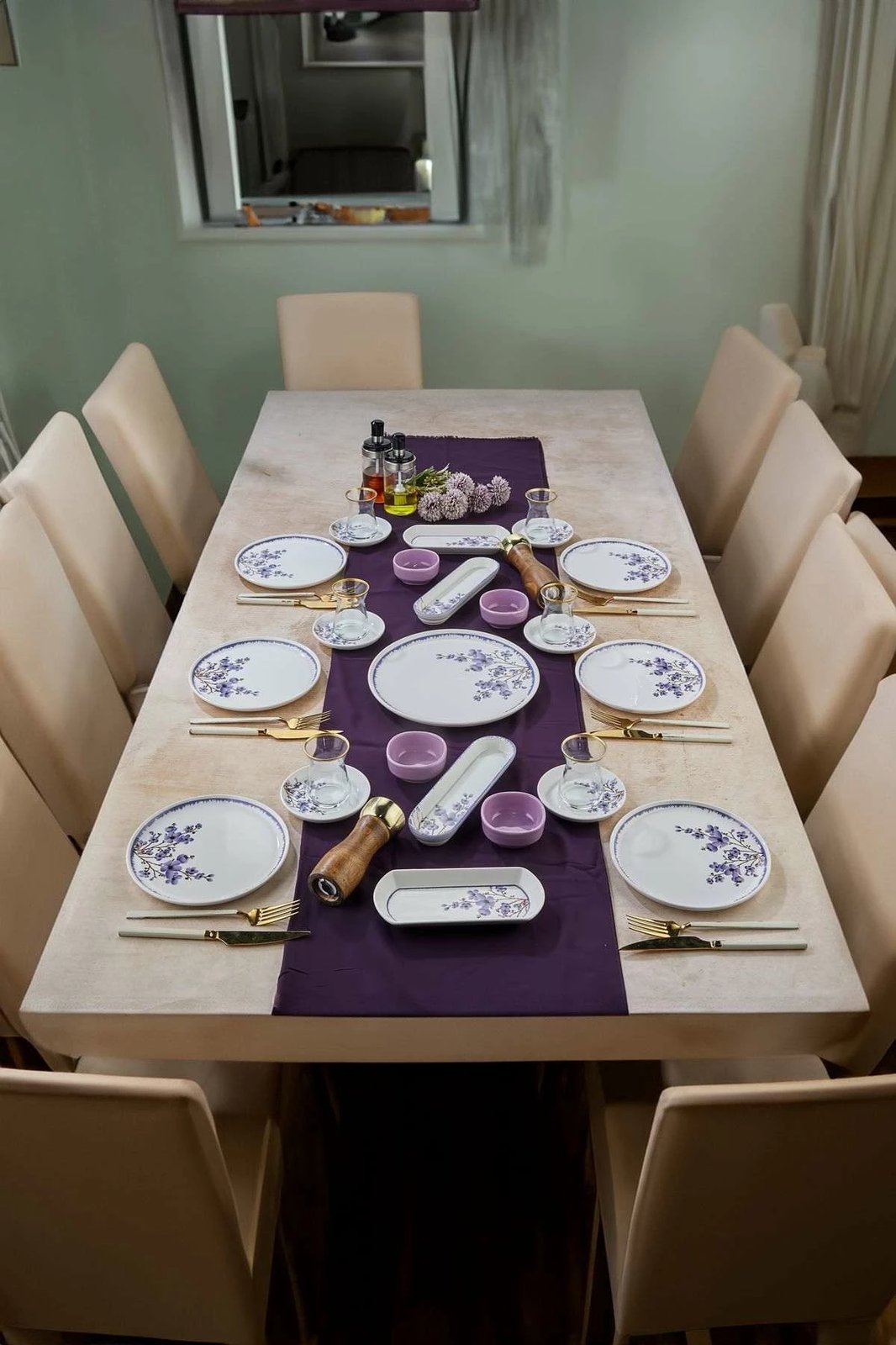 Set mëngjesi 21 pjesësh, Hermia Concept, SakuraLila21