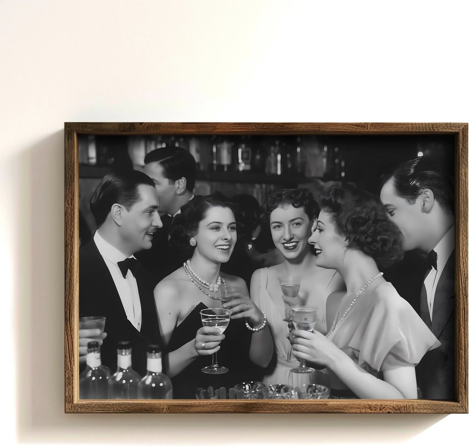 Pikturë dekorative me kornizë MDF, Wallity, GE151-L