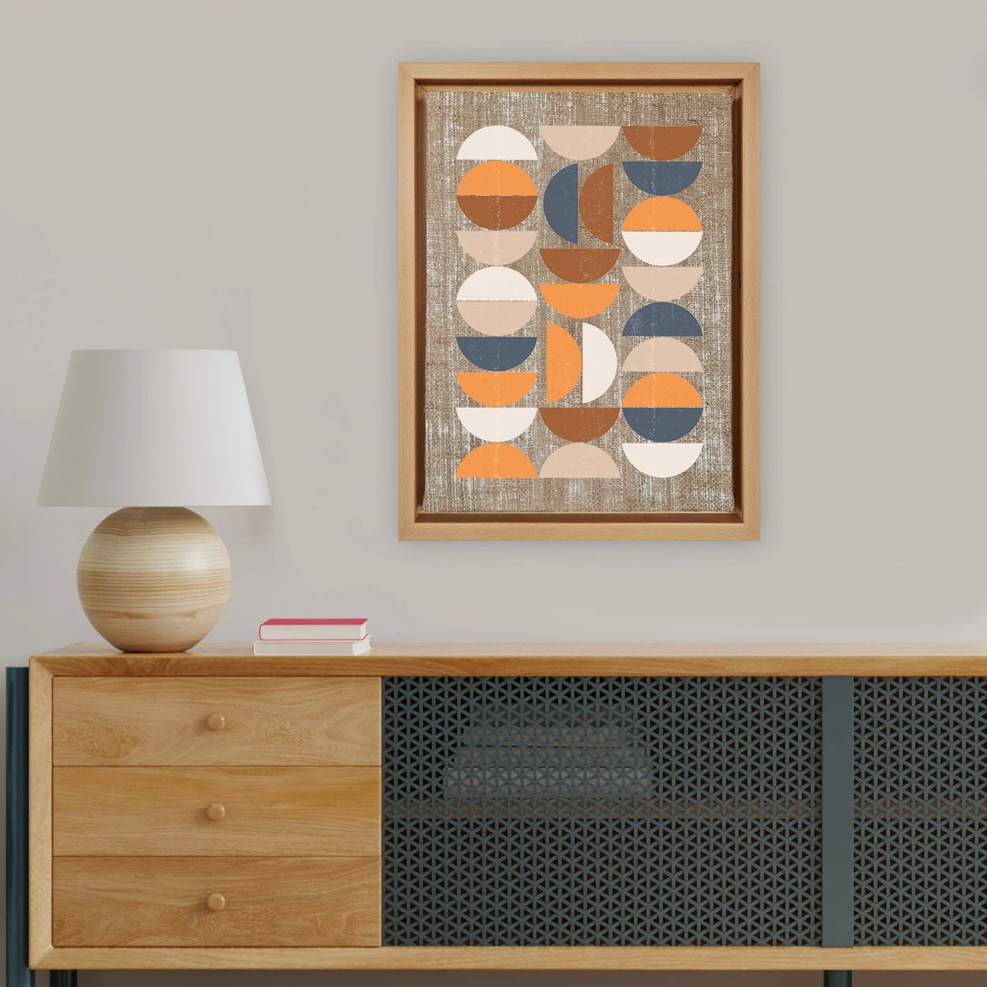 Pikturë dekorative në kanavacë, shumëngjyrëshe, Wallity, LNJ31896356341 - 4666, 46x66cm