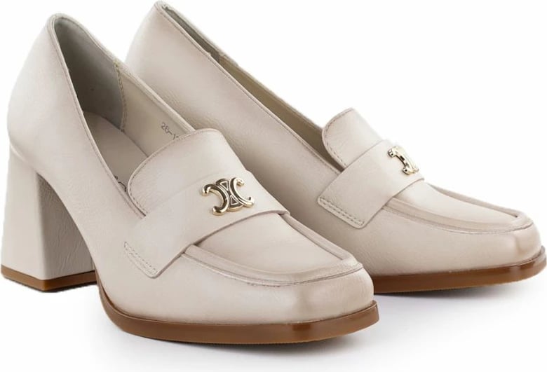 Mokasina me take Potocki për femra, bezhë