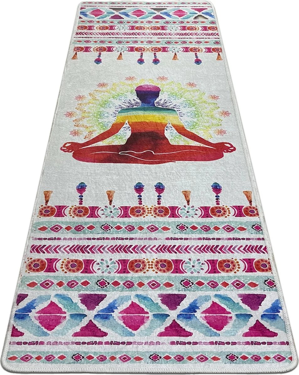 Qilim për yoga Vital And Vivid, Natara Djt, shumëngjyrësh, 60x200cm