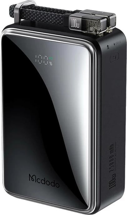 Powerbank Mcdodo MC-0561, 25000mAh, 100W, e zezë