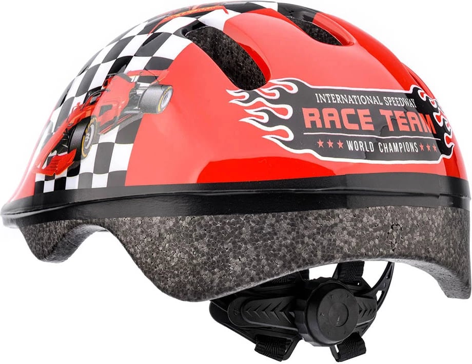 Helmetë për fëmijë Meteor, të kuqe