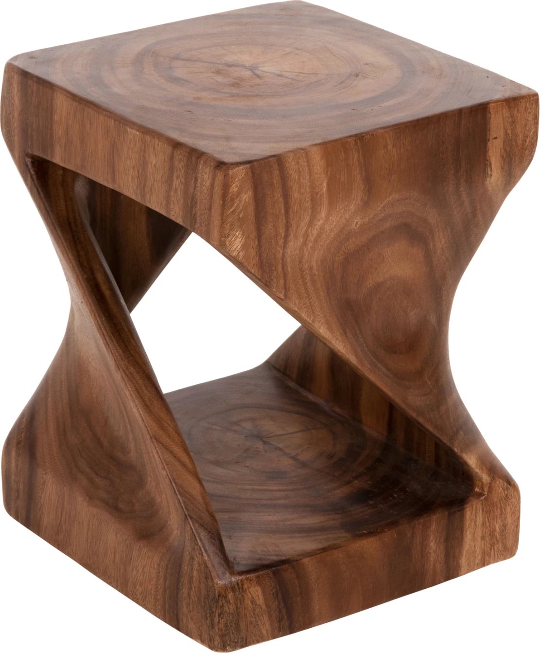 Karrige për bar GEBO FH9754, dru suar, ngjyrë arre, 35x35x46.5 cm