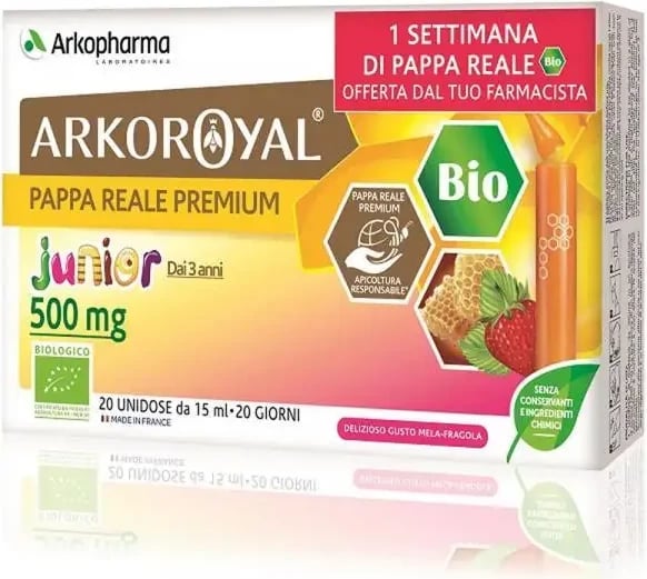 Qumësht blete për fëmijë ARKOROYAL JUNIOR, 500 mg