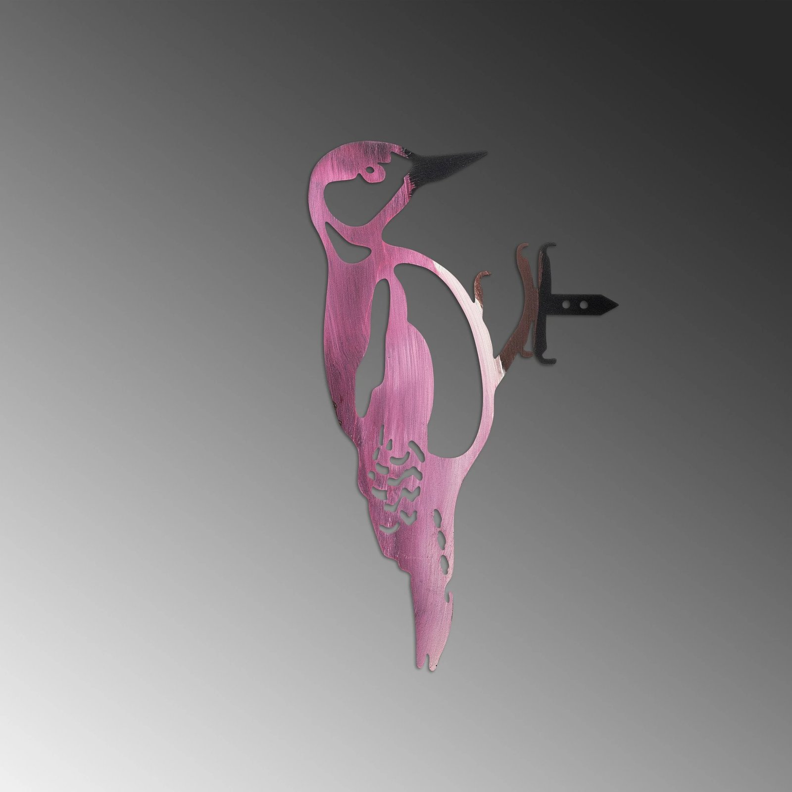 Objekt dekorativ për kopsht, zog në degë, Aberto Design, 21