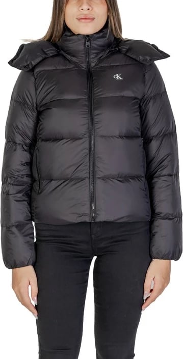 Jakne Calvin Klein Jeans, femra, e zezë